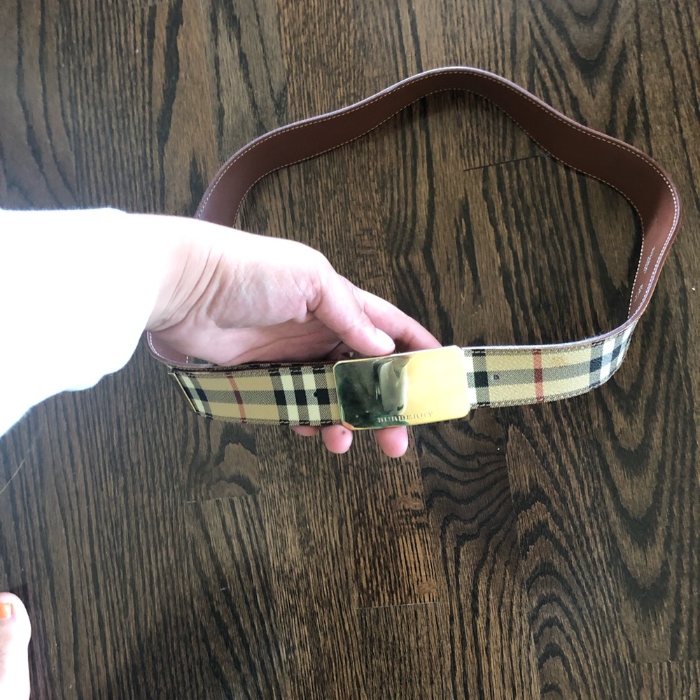 Authentic Burberry Belt